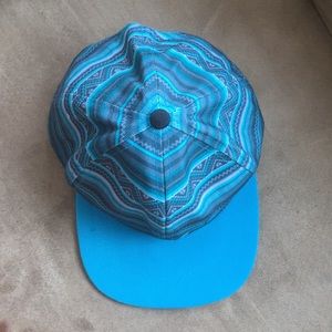 Blue tribal pattern SnapBack